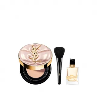 【YSL】官方直營 超模光感精華水氣墊 雲朵皮革版(任選1款/新品上市/氣墊/雙12限定)