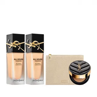 【YSL】官方直營 恆久完美無瑕持妝雙入組(午夜粉底25mlx2)