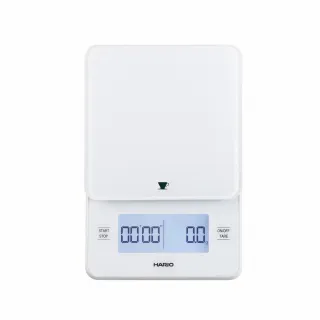 【HARIO】咖啡師玻璃電子秤(手沖咖啡秤/料理秤/數位秤/玻璃秤/乾電池/計時秤/廚房秤/咖啡豆秤)