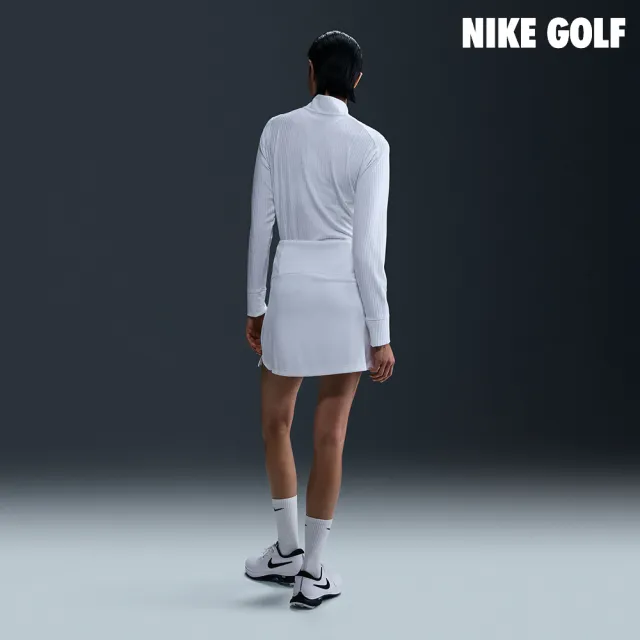 【NIKE GOLF】Nike Tour 女款 Dri-FIT ADV 半長式拉鍊高爾夫上衣 白色(HF6583-100)