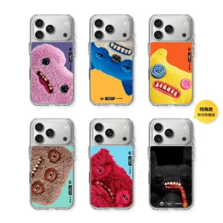 【RHINOSHIELD 犀牛盾】iPhone 14-17系列 Clear 透明磁吸手機殼/你好牙!-經典系列盲盒(Fuggler放克牙寶)