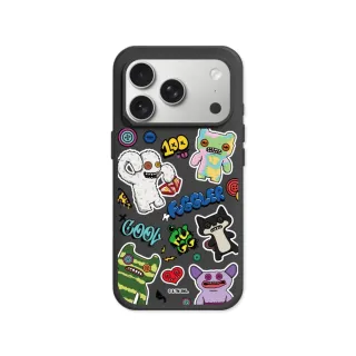 【RHINOSHIELD 犀牛盾】iPhone 15-17系列 SolidX 強化吸震緩衝防摔手機殼/貼貼怪(Fuggler放克牙寶)