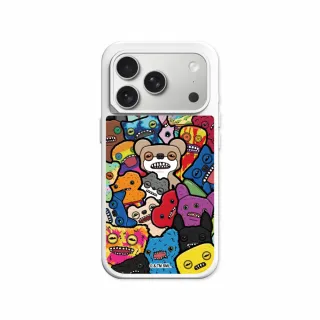 【RHINOSHIELD 犀牛盾】iPhone 15-17系列SolidX MagSafe兼容吸震防摔磁吸手機殼/倍感牙力(Fuggler放克牙寶)