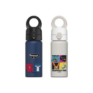 【RHINOSHIELD 犀牛盾】AquaStand磁吸水壺 不鏽鋼保溫杯480ml MagSafe兼容支架運動水壺(Fuggler放克牙寶)