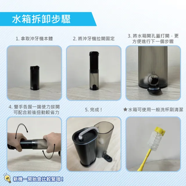 【SAKANO KEN】日本 伸縮攜帶型 電動沖牙機SI-400(洗牙器/潔牙機/噴牙機/牙線機)