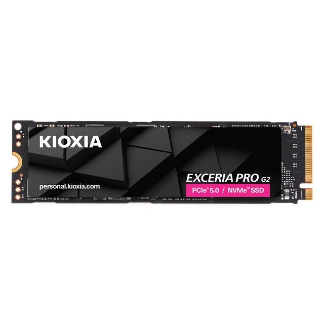 【KIOXIA  鎧俠】Exceria Pro G2 1TB M.2 2280 PCIe NVMe SSD固態硬碟(LVE10Z1T02G8)