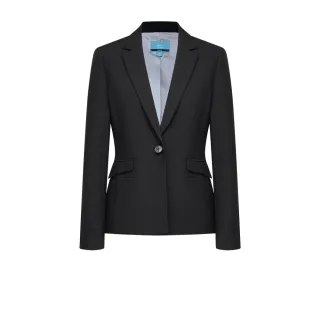 【G2000】商務防潑水防油防汙處理套裝外套-黑色(4621131399)