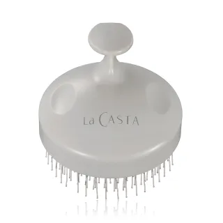 【La CASTA 蕾珂詩】沙龍級頭皮淨化按摩梳(官方直營/放鬆頭皮．深層清潔．護理髮絲)