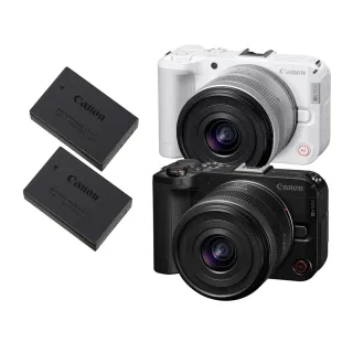 【Canon】EOS R50V+RF-S 14-30mm F4-6.3 IS STM PZ+原電2顆 戶外續航組(公司貨-隨貨送HG-100TBR 手把)