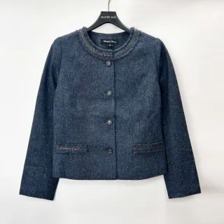 【Master Max】羊毛簡約小香感修身外套(8027125)