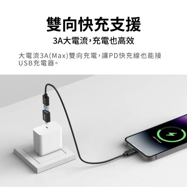 【PX 大通】保固免安裝10G免驅動OTG Type C 轉接 USB USB3.2 GEN 2 集線器 type c轉接頭(CA2)