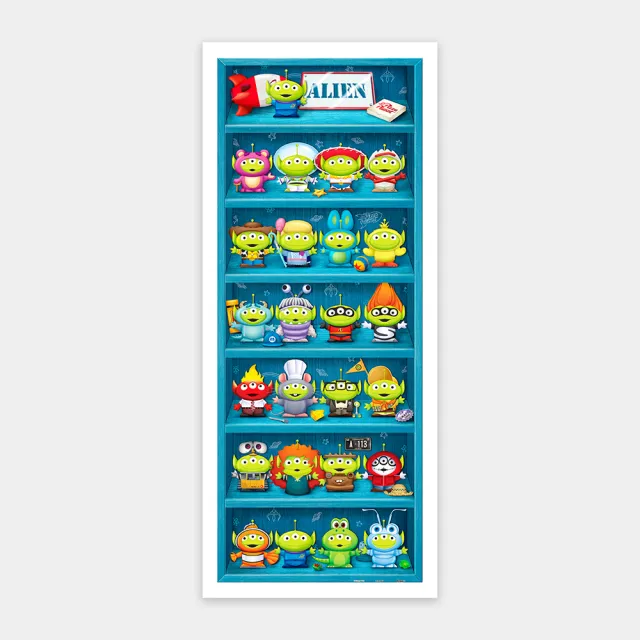 【Pintoo】全景1000片拼圖 - 迪士尼 - 玩具總動員 - 三眼怪的收藏櫃