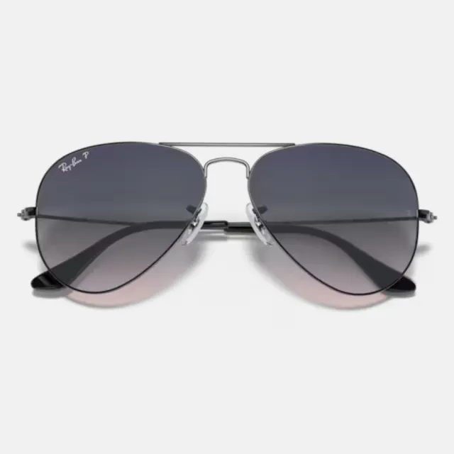 【RayBan 雷朋】飛行員偏光抗UV太陽眼鏡(RB3025-004/78 58mm 62mm 偏光鏡片)