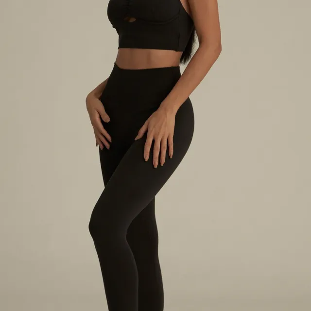 【VERVE】Luxo™ 裸感極簡Leggings(親膚、裸感、透氣、高腰Leggings、瑜珈、皮拉提斯)