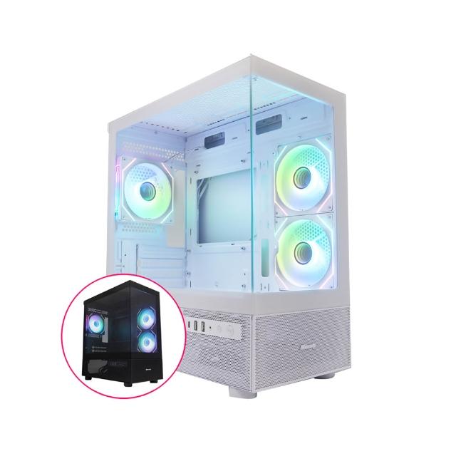 【華碩平台】i7二十核RTX 5060 Win11{曙光騎兵W}電競機(i7-14700F/B760/16G D5/512G/WiFi6)