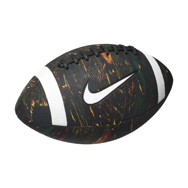 【NIKE 耐吉】橄欖球 PLAYGROUND 9號球 924黑/214棕(美式橄欖球 比賽 訓練 戶外 耐用 黏手 好控球)