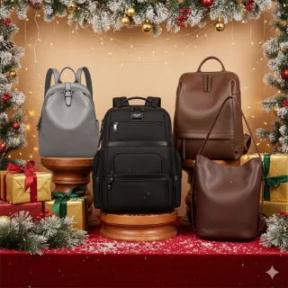 【CROSS】交換禮物 限量1折 頂級小牛皮皮革後背包肩背包公事包 全新專櫃展示品(買一送一好禮 聖誕禮物)