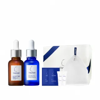 【TAKAMI】官方直營 角質護養精華組(小藍瓶30ml+C+E精華 30ml/聖誕 交換禮物)