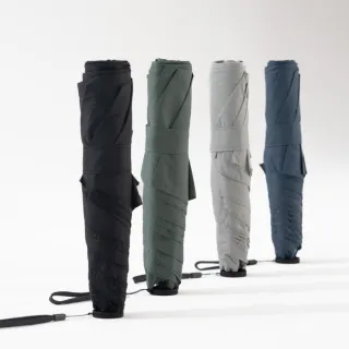 【MECOVER】air 極輕大傘面手動傘 附專屬防水收納袋(輕量 大傘面 超撥水 日常通勤機能)