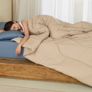 【青鳥家居】買1送1 台灣製石墨烯遠紅外線可水洗冬被(182X212公分/棉被/冬被)