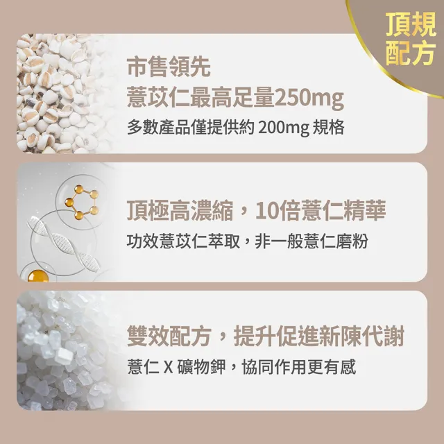 【FJ豐傑生醫】薏仁精華-30顆/袋(養顏美容ｘ滋補強身)