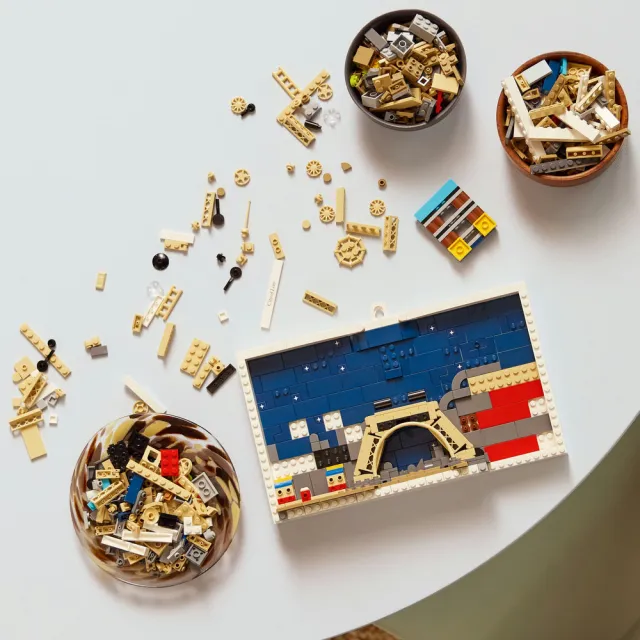 【LEGO 樂高】建築系列 21064 巴黎－愛之城(法國景色 居家擺設 積木 玩具)