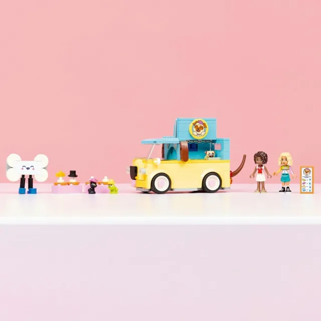 【LEGO 樂高】Friends 42678 寵物飾品車(玩具車 扮家家酒 積木 兒童玩具)