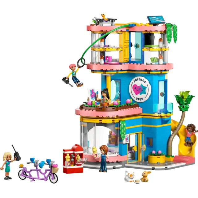 【LEGO 樂高】Friends 42689 心湖城好朋友會所(創意力遊戲 扮家家酒 積木 玩具)