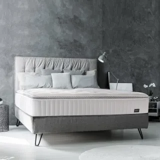 【Oleles 歐萊絲】黑標乳膠獨立筒 彈簧床墊-雙人加大6尺