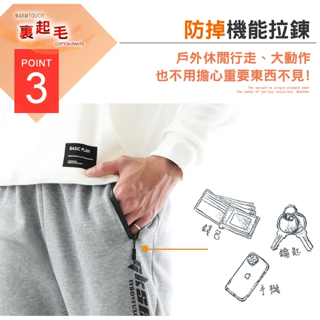 【JU SHOP】2件組-禦寒保暖!男女加厚刷毛保暖褲 束口褲(防寒/保暖/發熱/抗寒/情侶款/機能褲/長褲/運動褲)