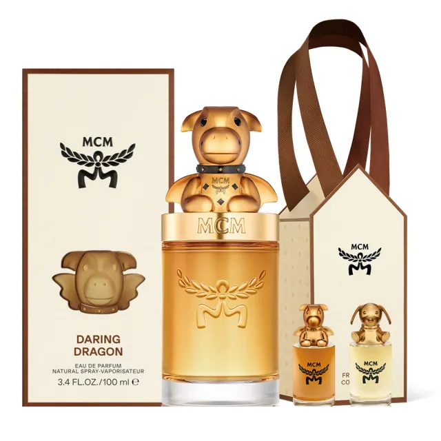 【MCM】動物狂想曲淡香精-勇敢威龍-龍100ml(隨機隨身瓶10mlx2.附紙袋.專櫃公司貨)