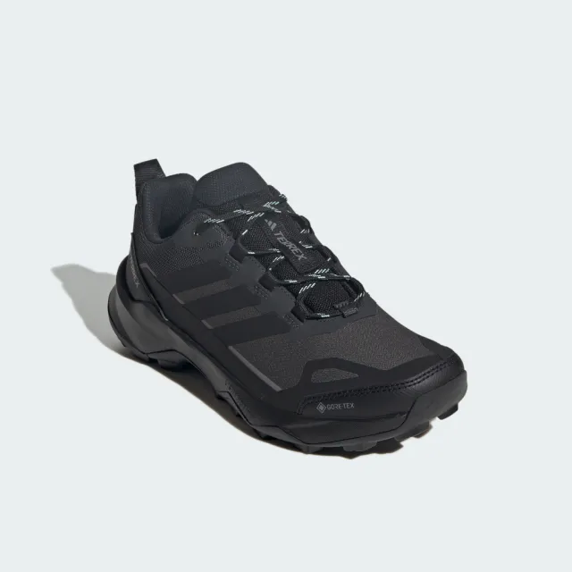 【adidas 愛迪達】TERREX SKYCHASER AX5 GORE-TEX 登山鞋 防潑水 女鞋 JQ2222