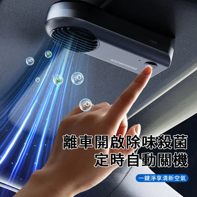 【Dep】車載臭氧殺菌器 臭氧淨化器 汽車除味 空氣清淨器 空氣淨化器 除味器 家用/車用除異味除甲醛