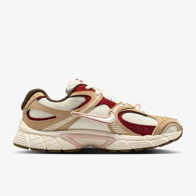 【NIKE 耐吉】慢跑鞋 女鞋 運動鞋 氣墊 緩震 馬年限定脫韁系列 W NIKE V5 RNR 米褐紅 IQ1151-001