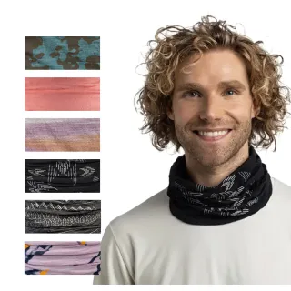 【BUFF】舒適印花 125 gsm美麗諾羊毛頭巾 - 多色任選(授權/羊毛頭巾/美麗諾/Merino)