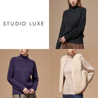 Studio Luxe典藏羅倫羊絨混紡毛衣