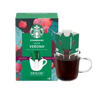 即期品【STARBUCKS 星巴克】超值精選組 佛羅那濾掛咖啡5盒入