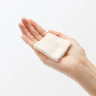 【MUJI 無印良品】原色化妝棉/180入 約65x50mm