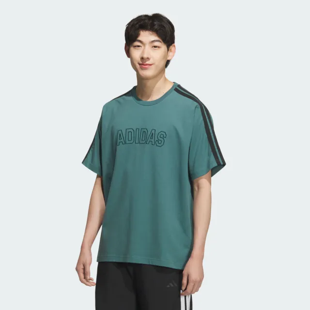 【adidas 愛迪達】短袖上衣 T恤 男 KC2838