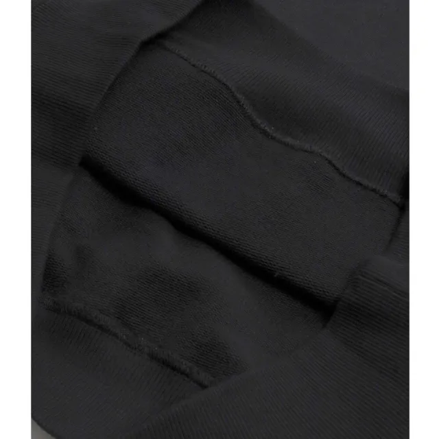 【AMI PARIS】Ami de Coeur Hoodie 重磅款 刺繡 棉質 連帽衛衣 大學T 帽T 全黑色