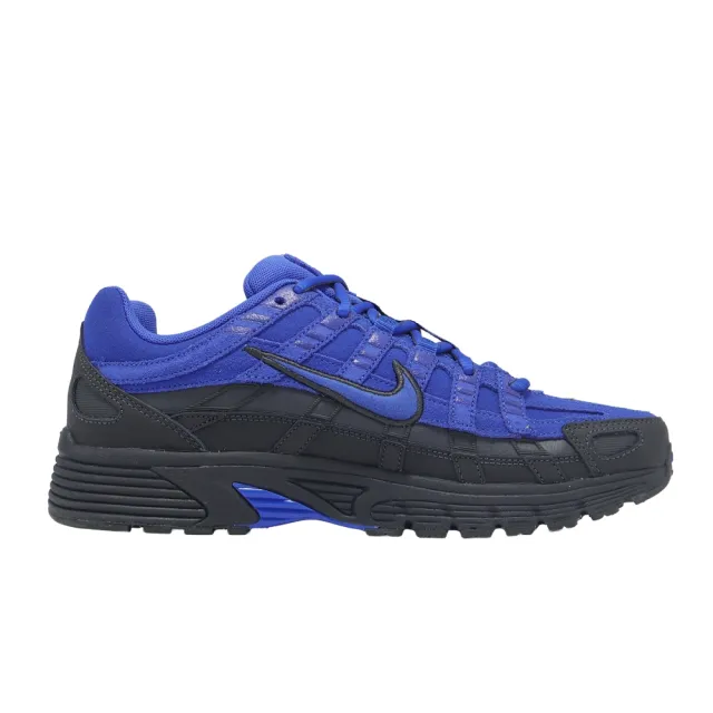【NIKE 耐吉】休閒鞋 P-6000 PRM 男鞋 藍 黑 復古 Y2K 運動鞋(IF0668-400)