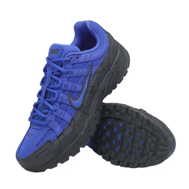 【NIKE 耐吉】休閒鞋 P-6000 PRM 男鞋 藍 黑 復古 Y2K 運動鞋(IF0668-400)