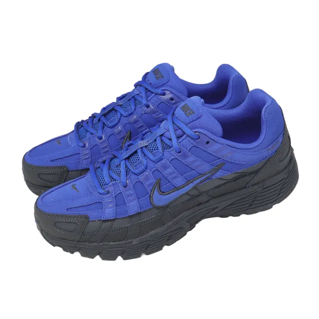 【NIKE 耐吉】休閒鞋 P-6000 PRM 男鞋 藍 黑 復古 Y2K 運動鞋(IF0668-400)