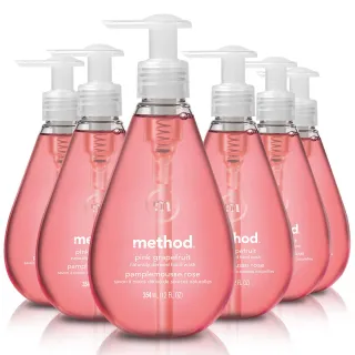 【method 美則】粉紅葡萄柚洗手乳354mlx6(香氛洗手 洗手液 潔手乳)