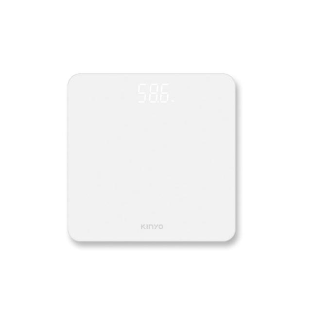 【KINYO】LED簡約極白體重計(DS-6570)