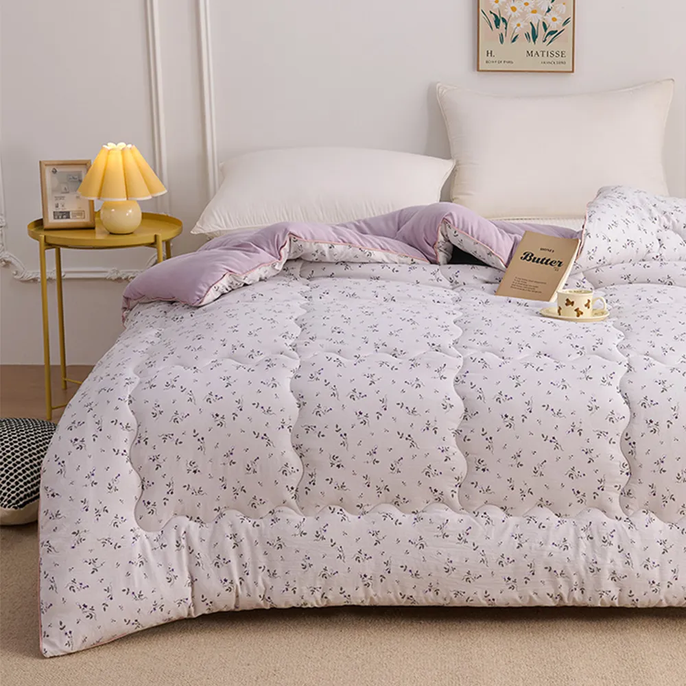 【日禾家居】買一送一 石墨烯保暖水洗被2.5KG 棉被 冬被(雙人180X210cm 多色選)