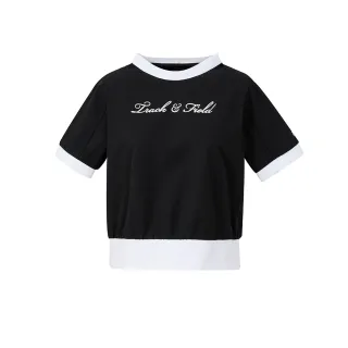 【FILA】女短袖圓領T恤-黑色(5TEA-1328-BK)