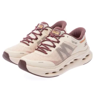 【SKECHERS】女鞋 慢跑系列 慢跑鞋 瞬穿舒適科技 GO RUN MAX CUSHIONING GLIDE-STEP(129401NAT)