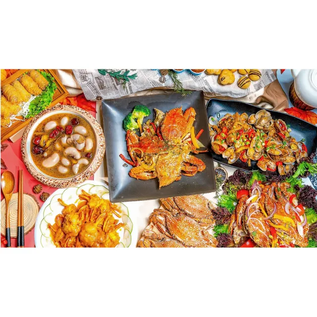 【潮港城】台中潮港城｜太陽百匯自助餐 平日午/晚餐(2 張組)