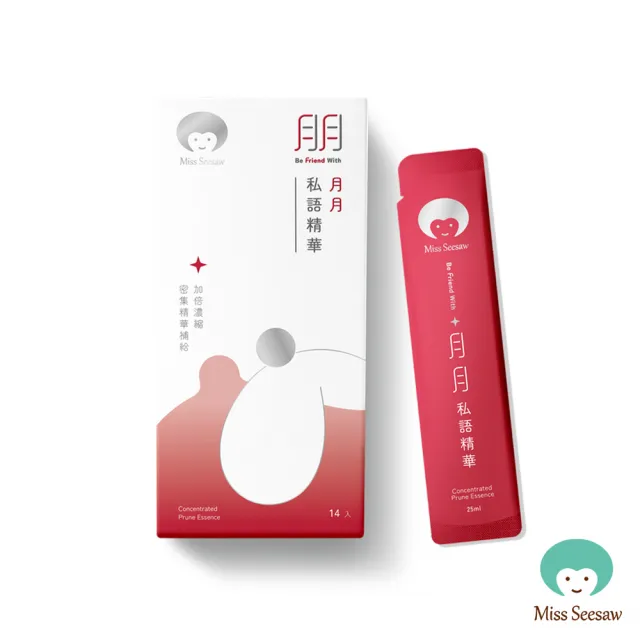 【Miss Seesaw 蹺蹺板小姐】月月私語精華飲14包/盒(x1盒)